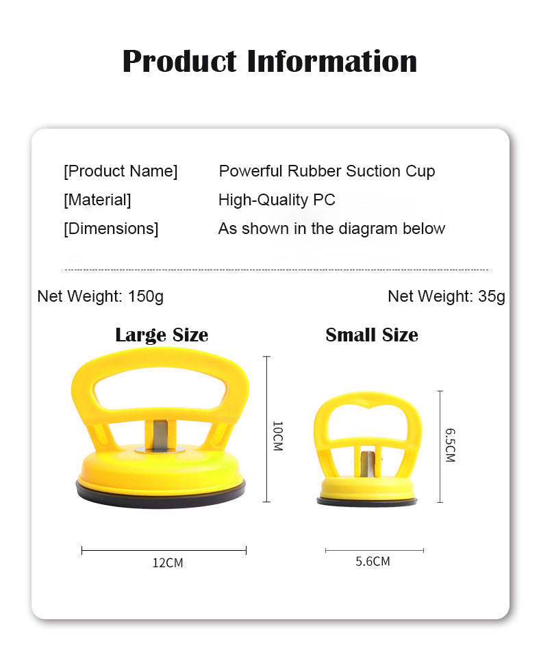 Car Glass Installation and Removal Suction Cup Large Pulling Force Sheet Metal Dent Repair Suction Cup Integrated Ceiling Installation Tool