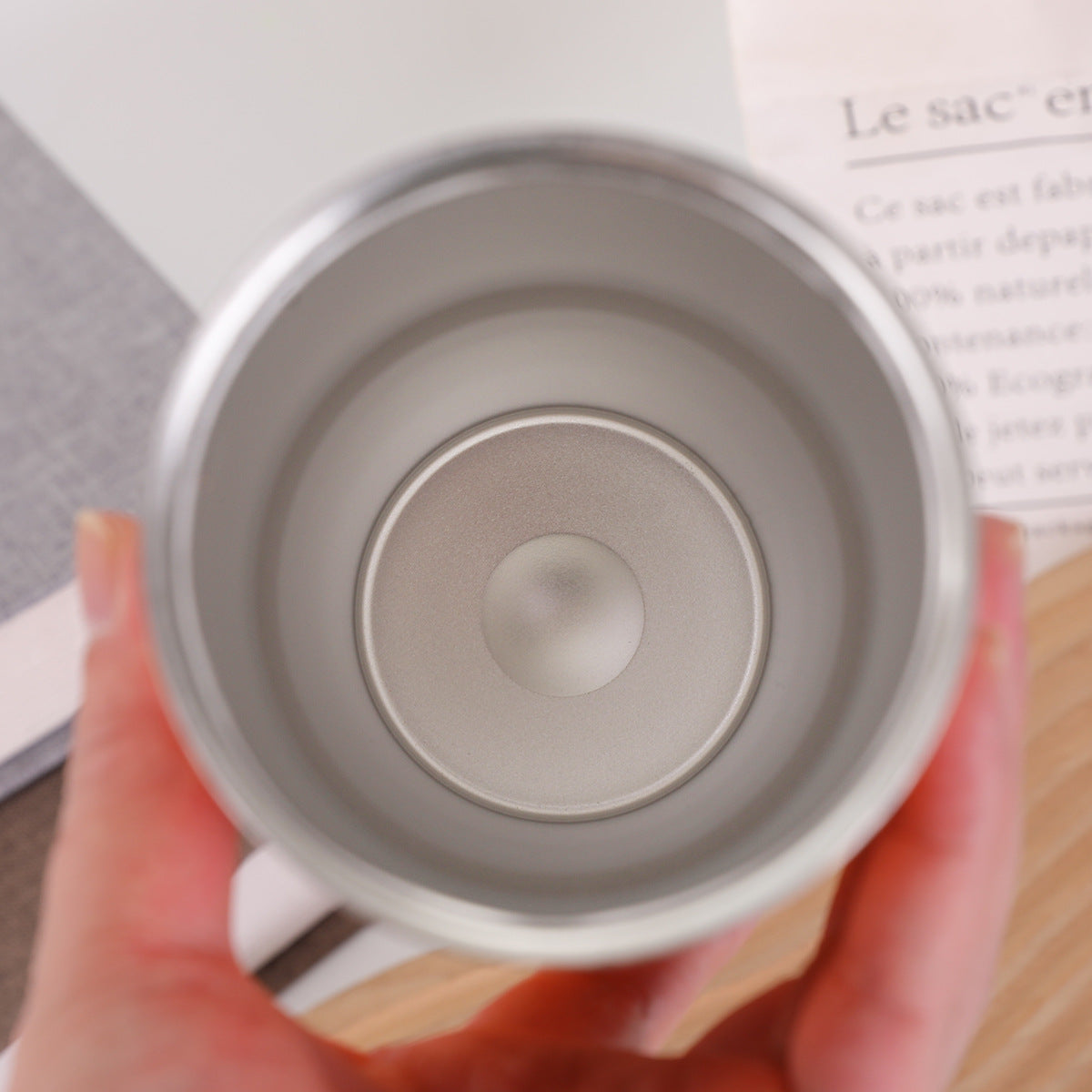 Double-layer Large Capacity 30oz Portable Car Cup 304 Stainless Steel Vacuum Insulated Cup Portable Car Ice Cup