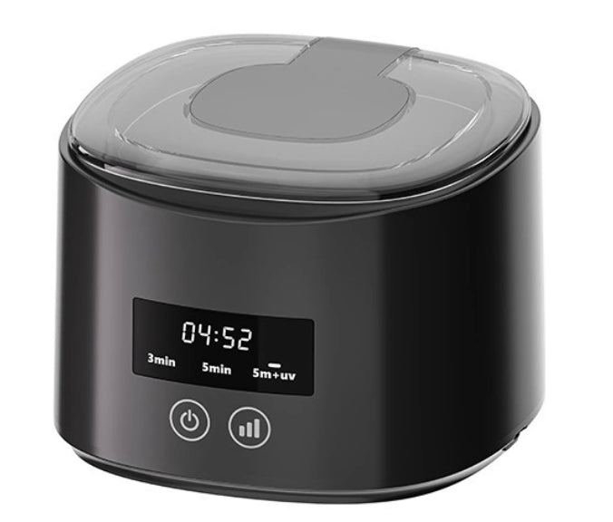 [Dropshipping] Glasses Cleaning Machine Contact Lens Cleaner Household Timer Jewelry Toothbrush Cleaner