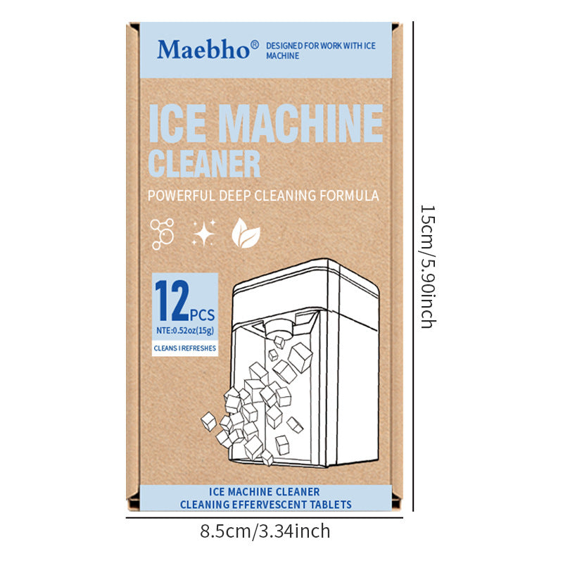 Cross-Border Washing Machine Tank Cleaning Agent Dishwasher Effervescent Tablets Fully Automatic Disinfectant Effervescent Cleaner Stain Remover