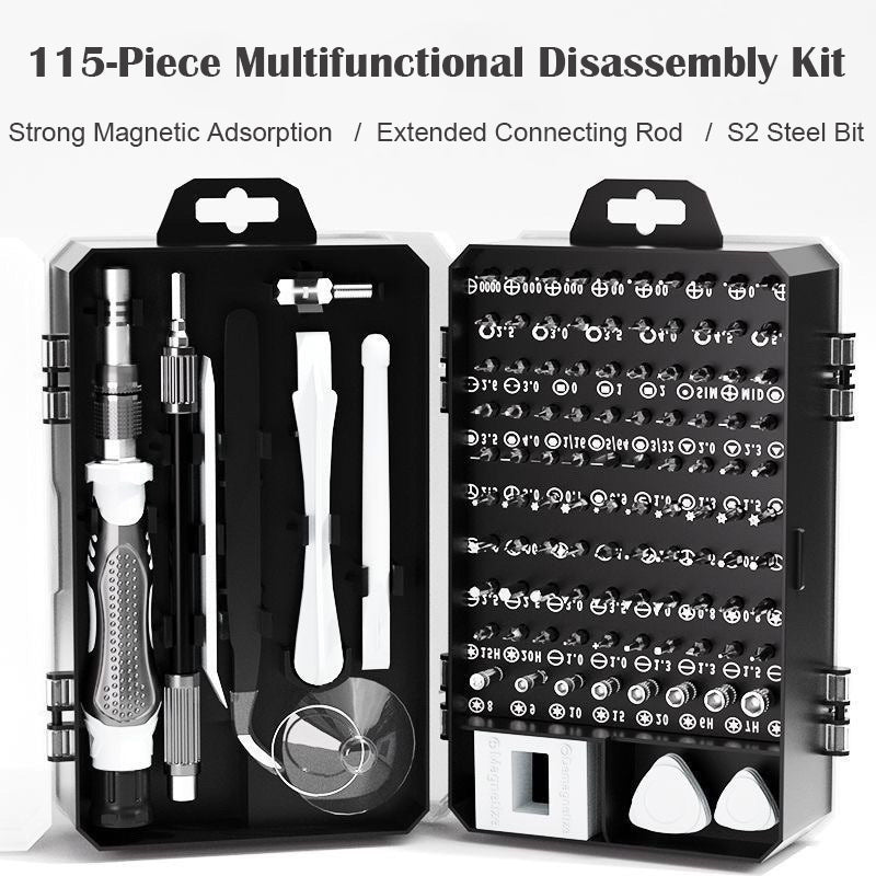 In-One Screwdriver Set Strong Magnetic Mobile Phone Household Disassembly Home Appliance Computer Multi-Function Repair Tool Screwdriver Zero Armor