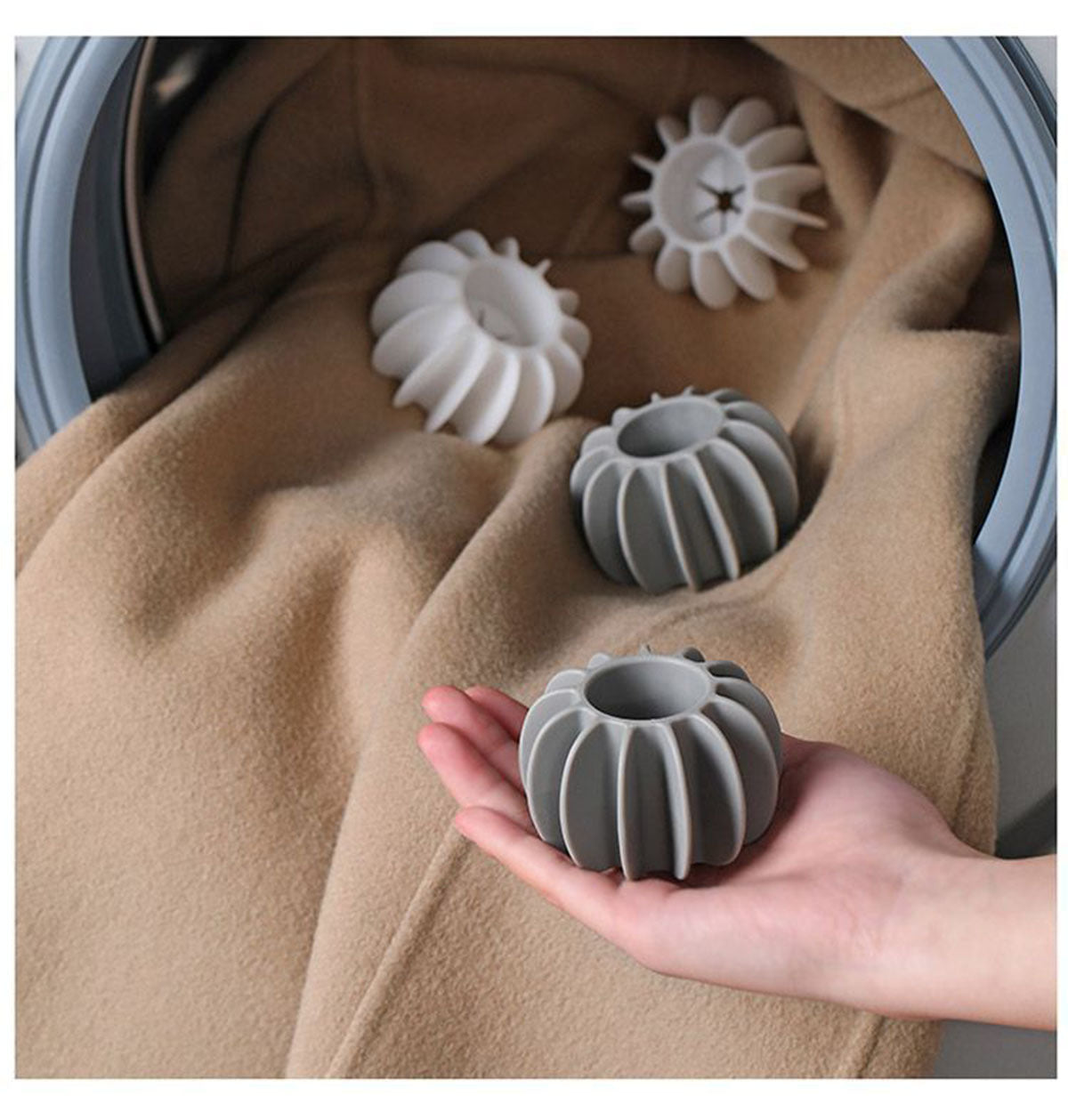 Anti-Tangle Laundry Ball for Drum Washing Machines, Special Cleaning Magic Ball for Clothes, Anti-Knot Artifact, Laundry Care Ball