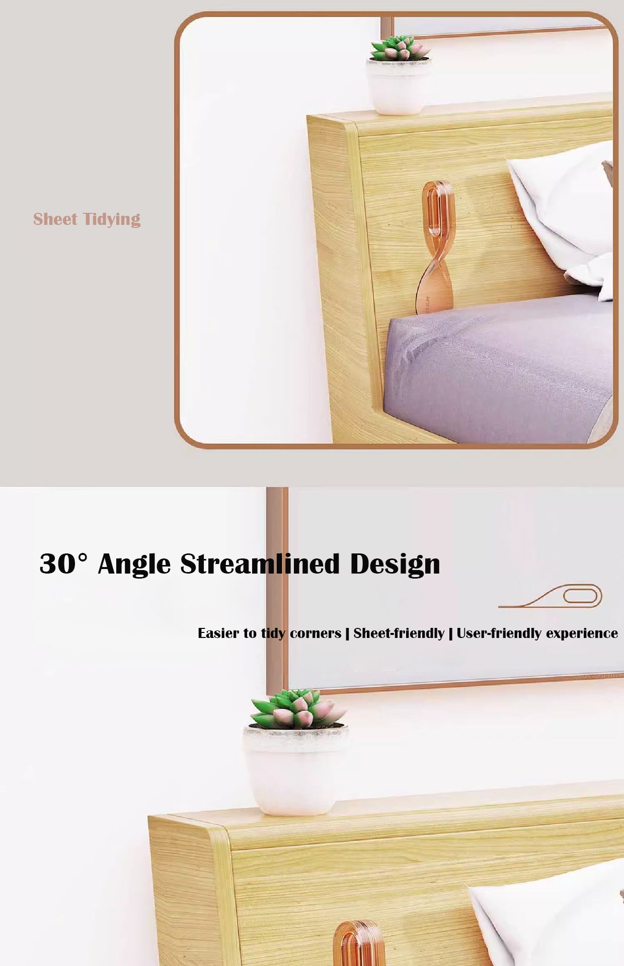 Bed Sheet Laying Artifact Plug Bed Seam Change Bed Sheet Finishing Holder Bed Cover Household Labor-Saving Bed Sheet Duvet Mattress Lifting Device