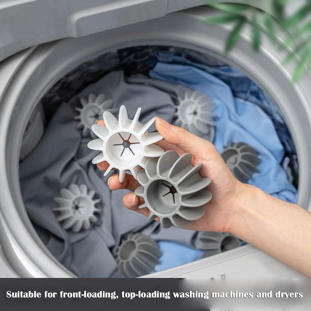 Anti-Tangle Laundry Ball for Drum Washing Machines, Special Cleaning Magic Ball for Clothes, Anti-Knot Artifact, Laundry Care Ball